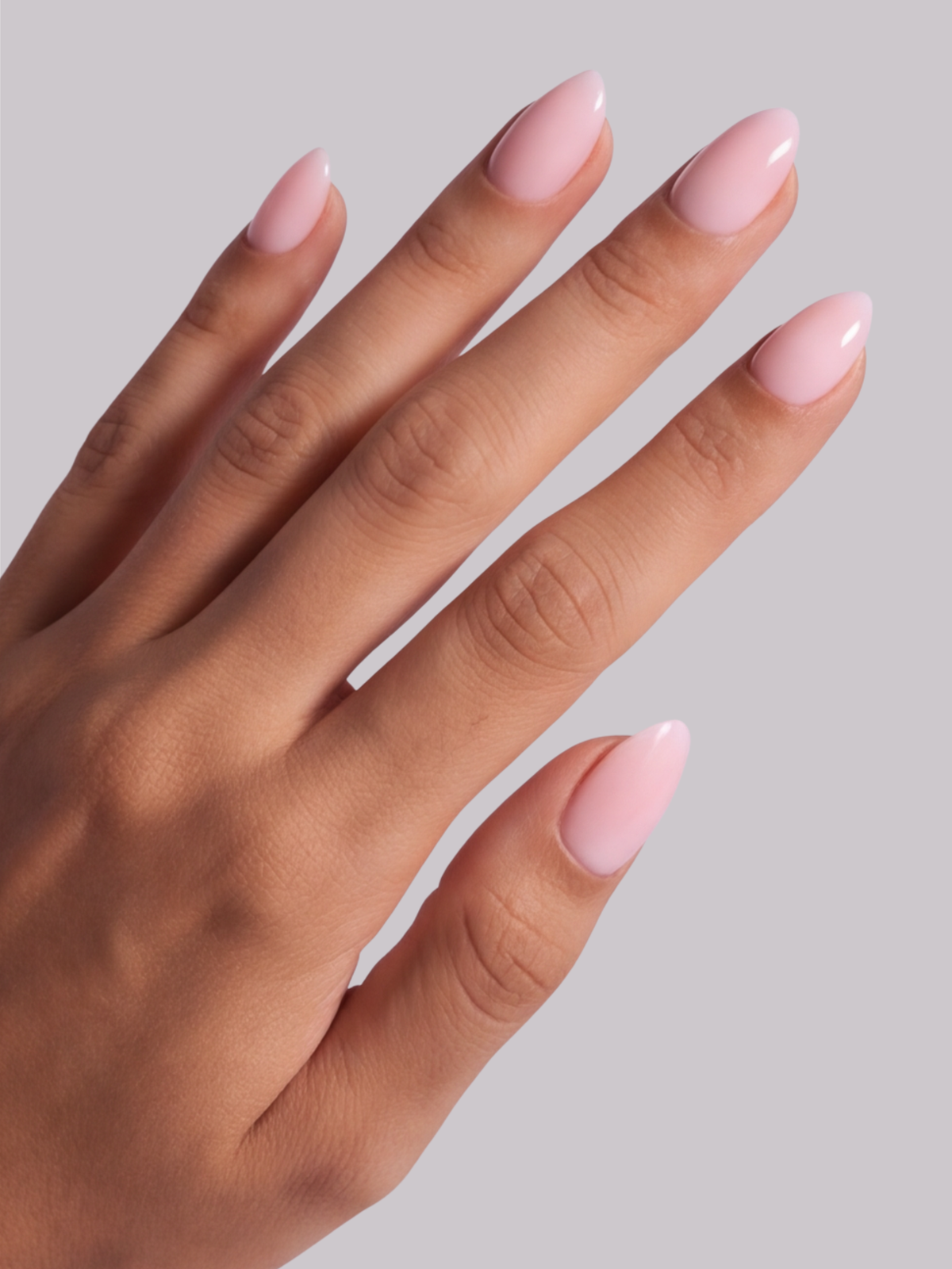 Ovalado rosa gelatina